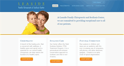 Desktop Screenshot of leasidechiro.com